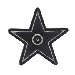Black Star Incense Holder