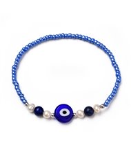 Evil Eye Stackable Stretch Handmade Bracelets, 