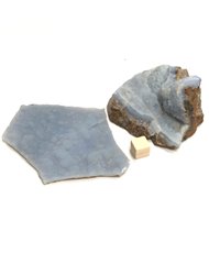 Blue Chalcedony Specimen 60-70mm, 
