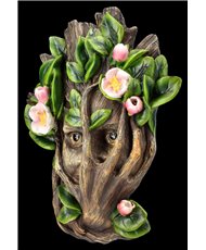 Lilliana Wall Plaque - 20cm high - Hand Painted Resin